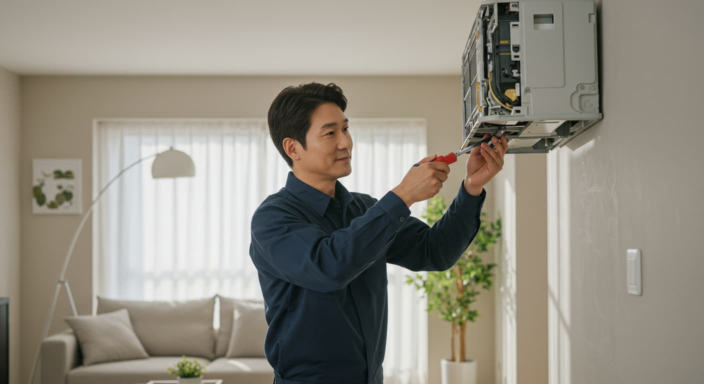에어컨수리기사