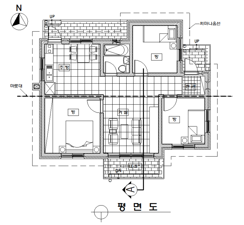 전산응용건축제도기능사-공개-문제-예시