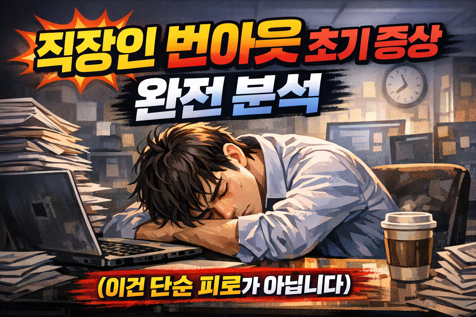 직장인 번아웃 초기 증상