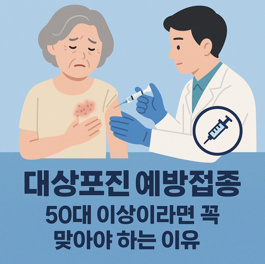 대상포진 예방접종, 50대 이상이라면 꼭 맞아야 하는 이유