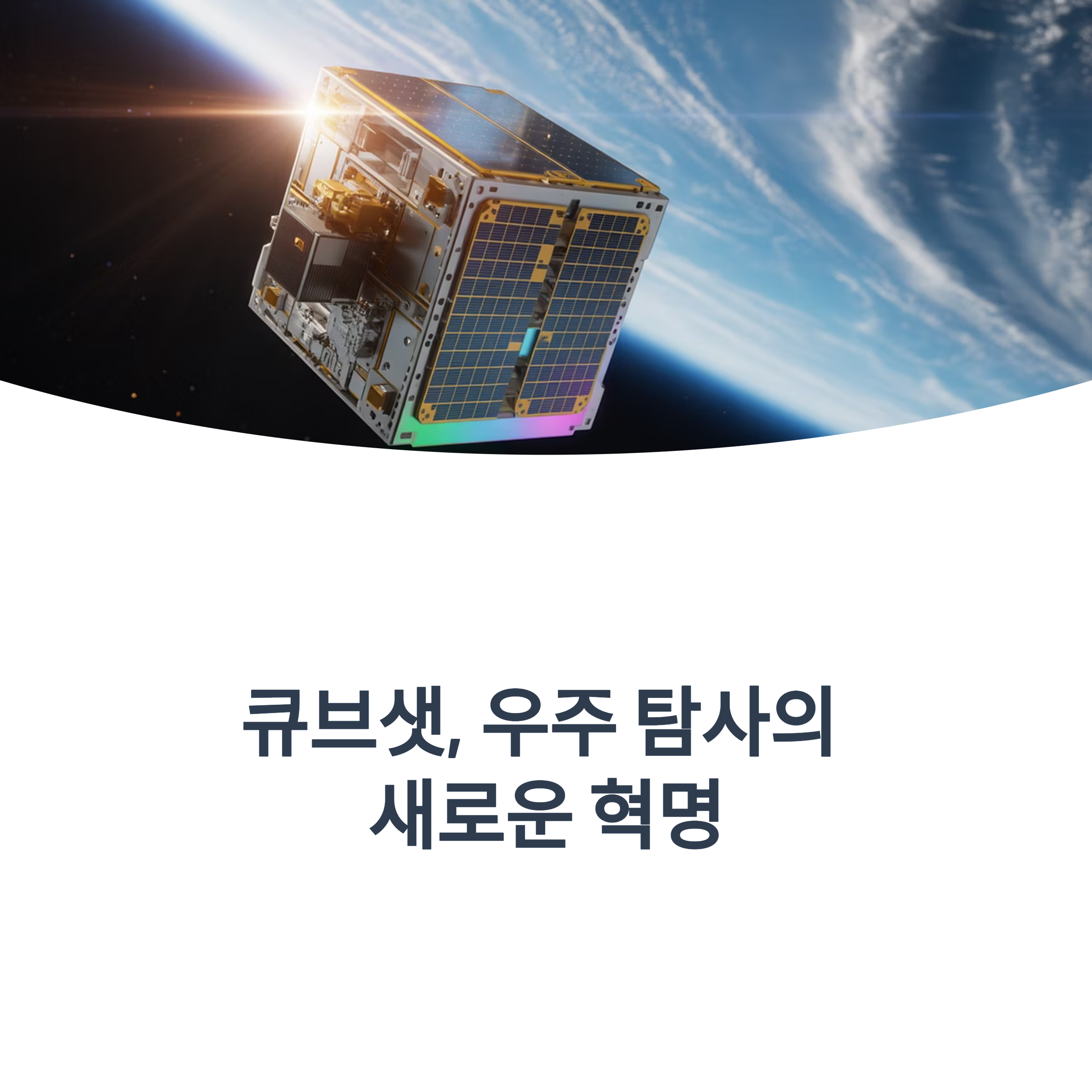 큐브샛 기술의 비밀