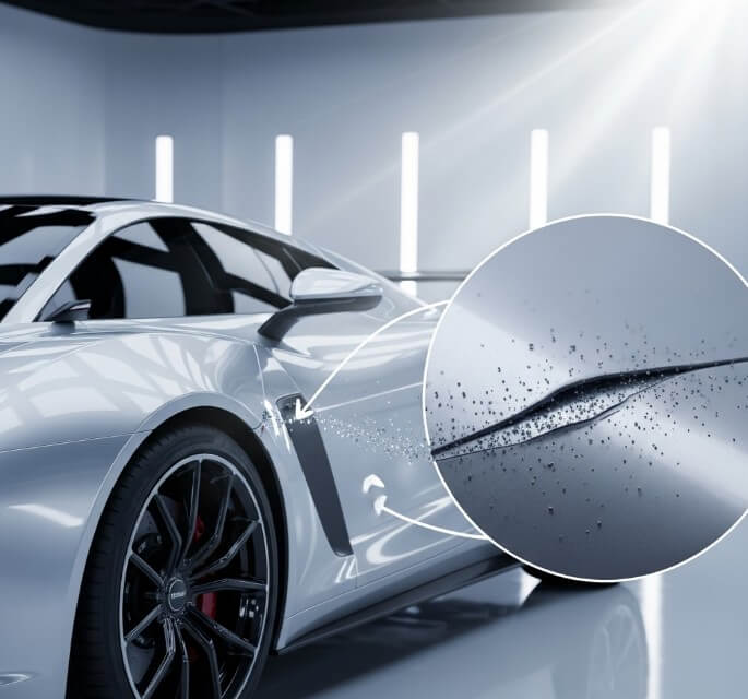 셀프 힐링 페인트 자동차