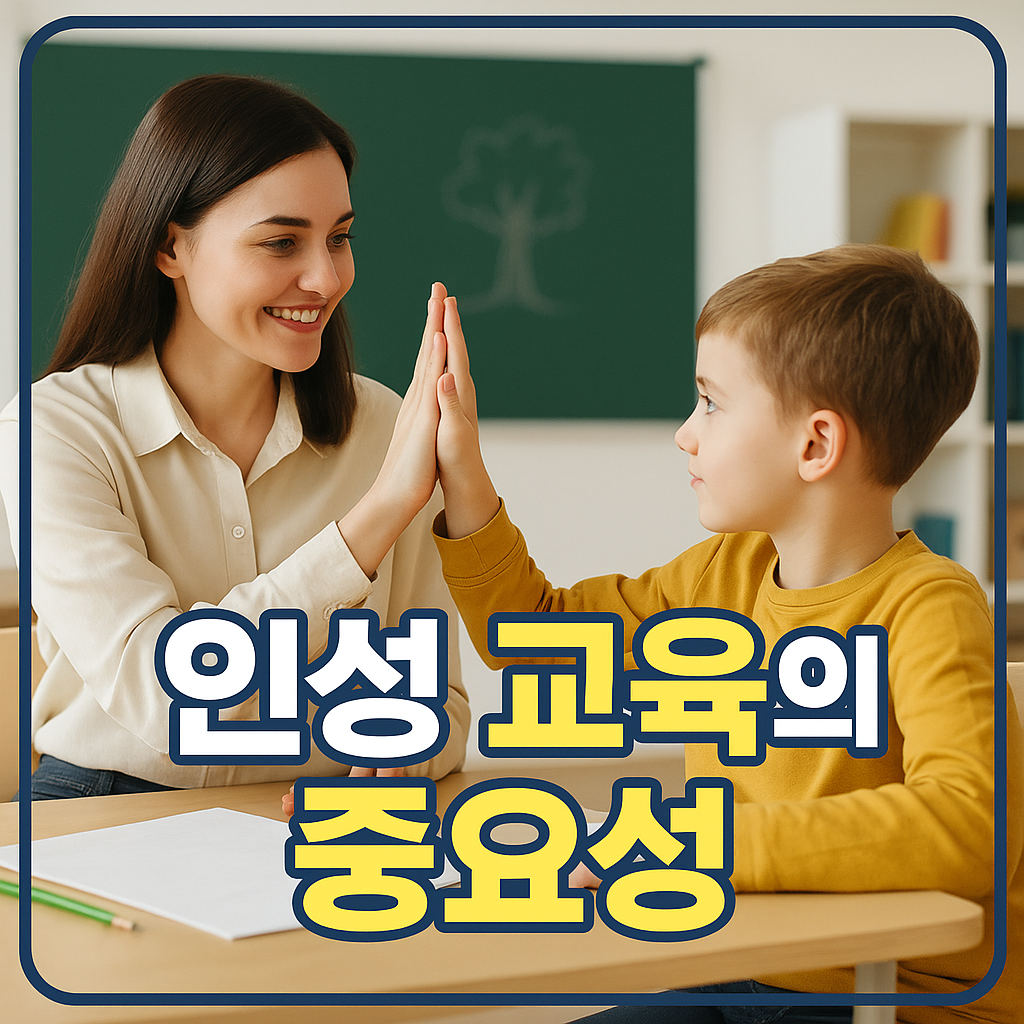 인성 교육의 중요성
