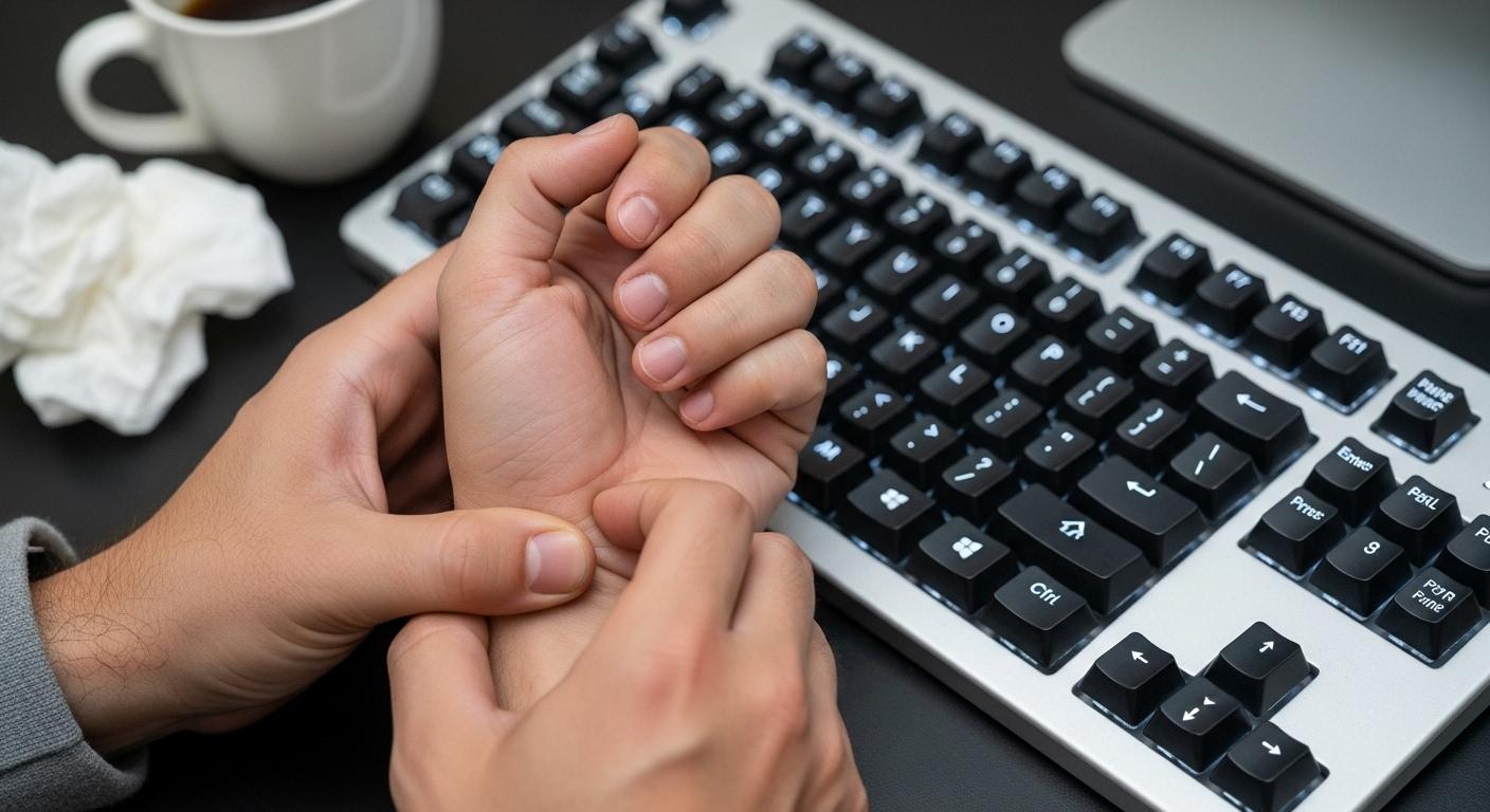 장시간 착용 피로 키보드 내돈내산 후기