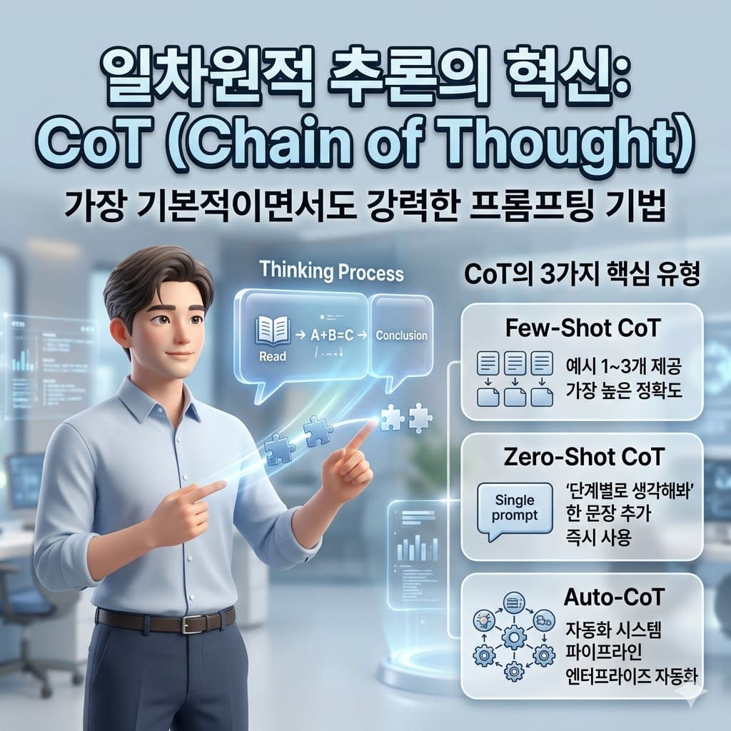 일차원적 추론의 혁신: CoT (Chain of Thought)