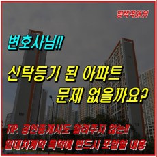 신탁아파트 내용 없음