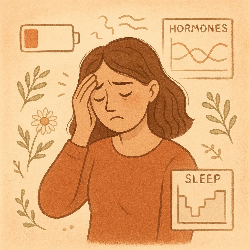 만성 피로와 여성 호르몬