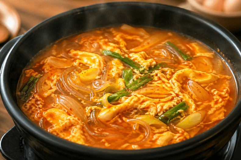 얼큰한 계랑탕 한그릇