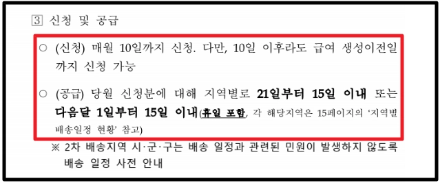 양곡할인 지원사업,신청방법,자격조건,수령방법