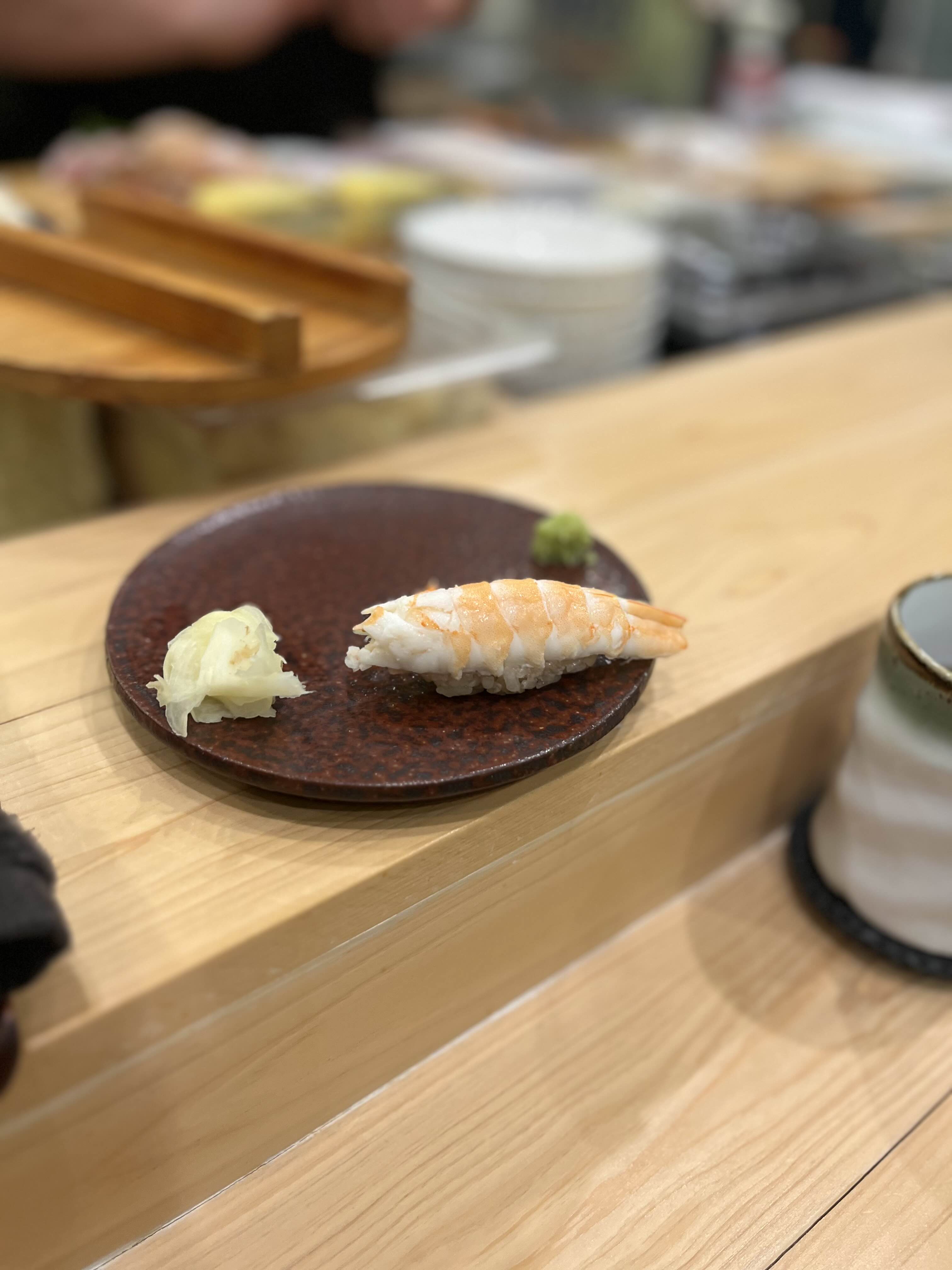 스시윤원 새우 초밥