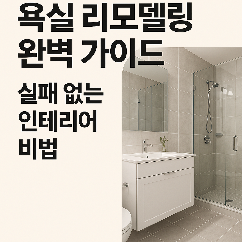 욕실 리모델링