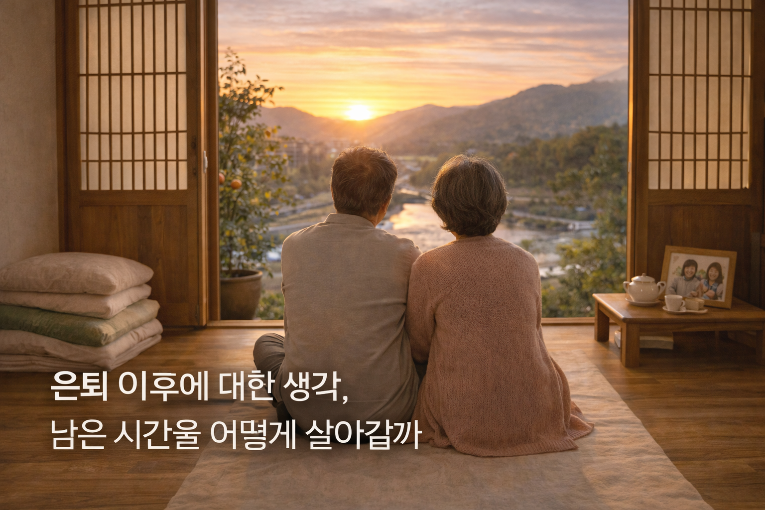 은퇴이후에 대한 생각