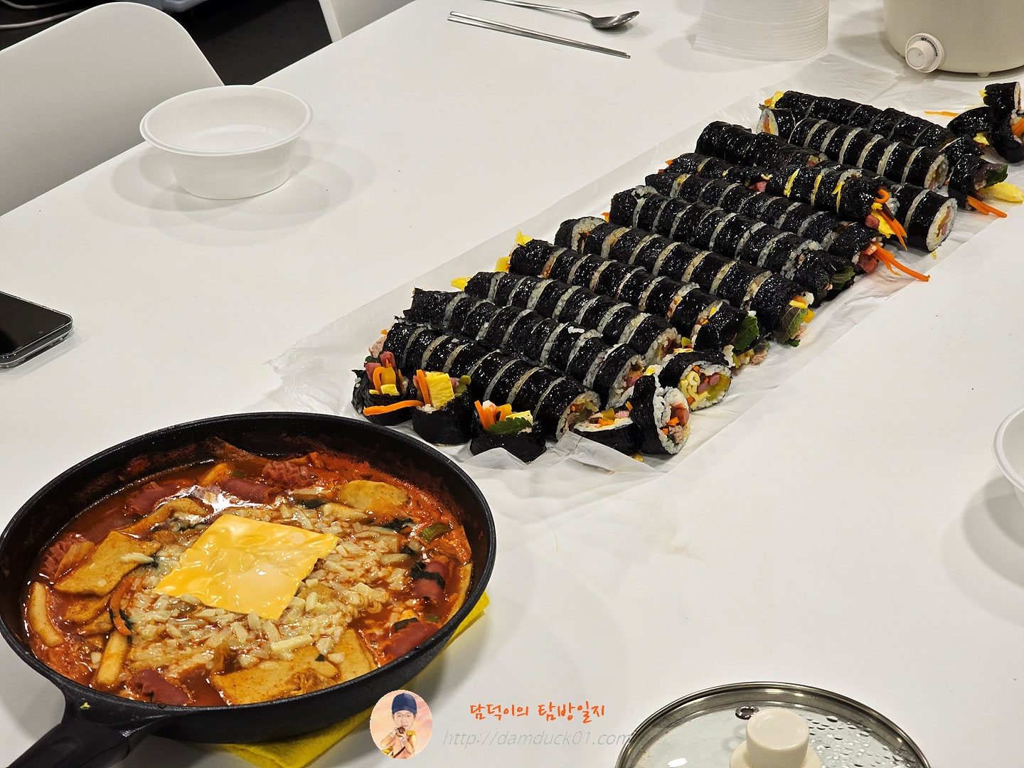 떡볶이, 김밥