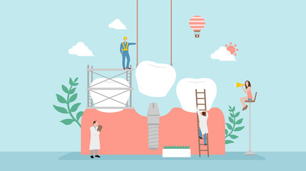 특수한 케이스의 임플란트 - 전체 임플란트와 앞니 임플란트