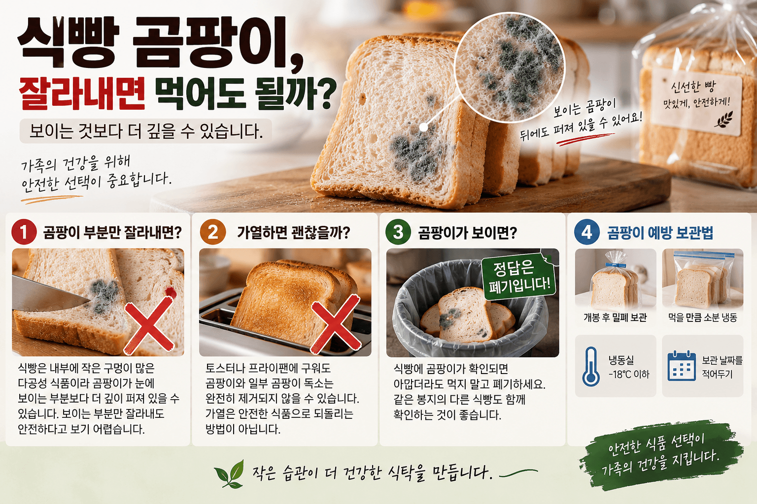 식빵 곰팡이