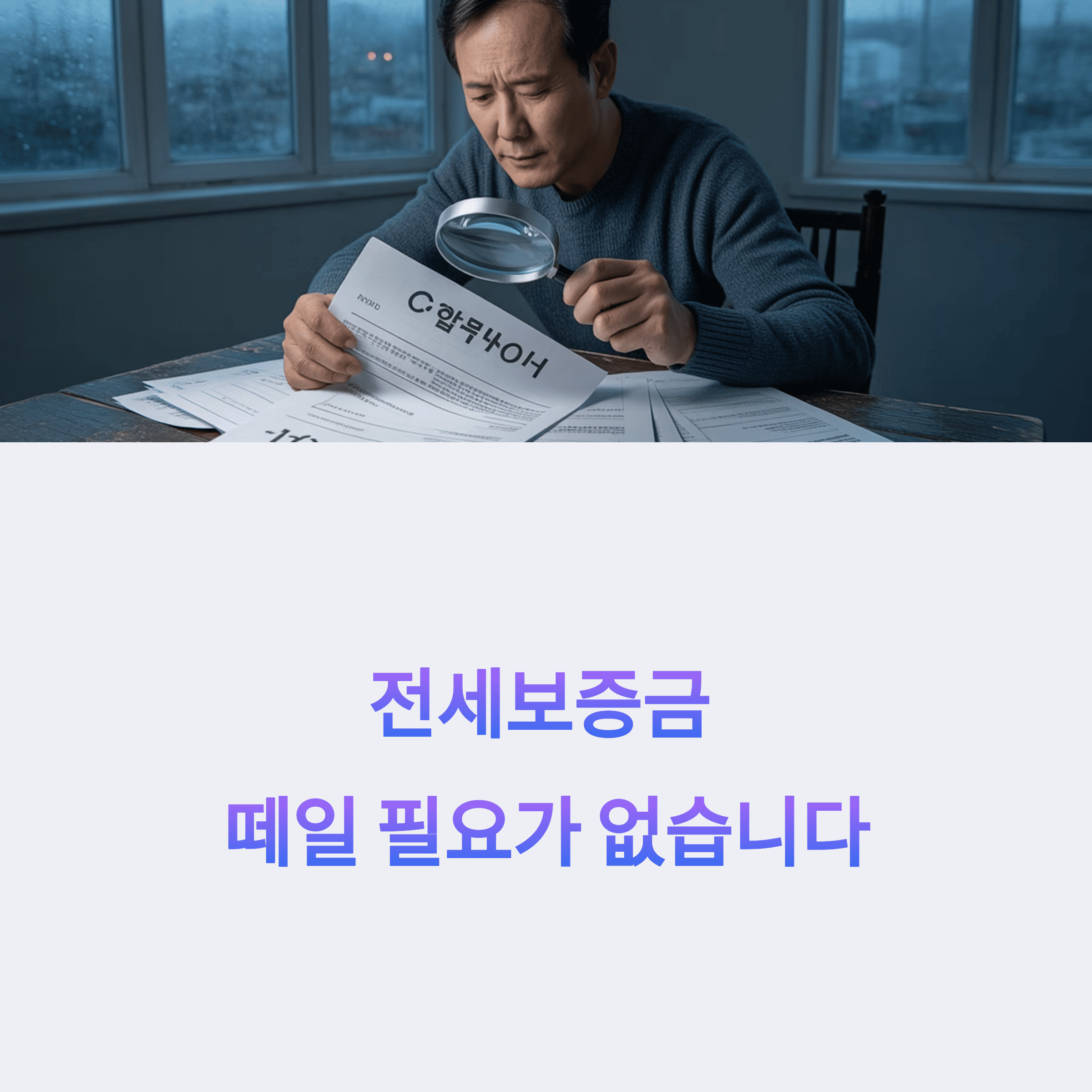 전세 보증금 