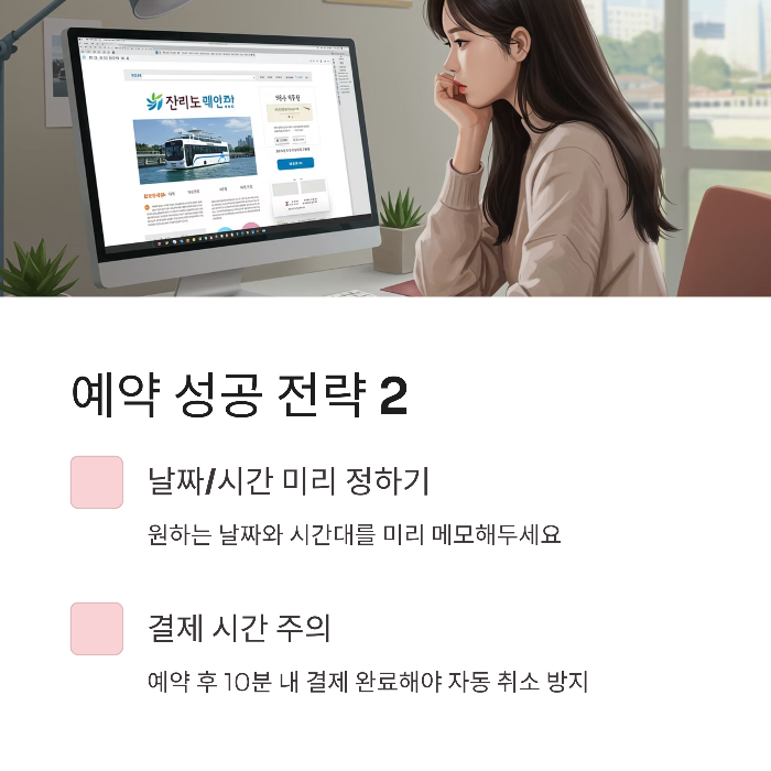 한강버스 예약 꿀팁