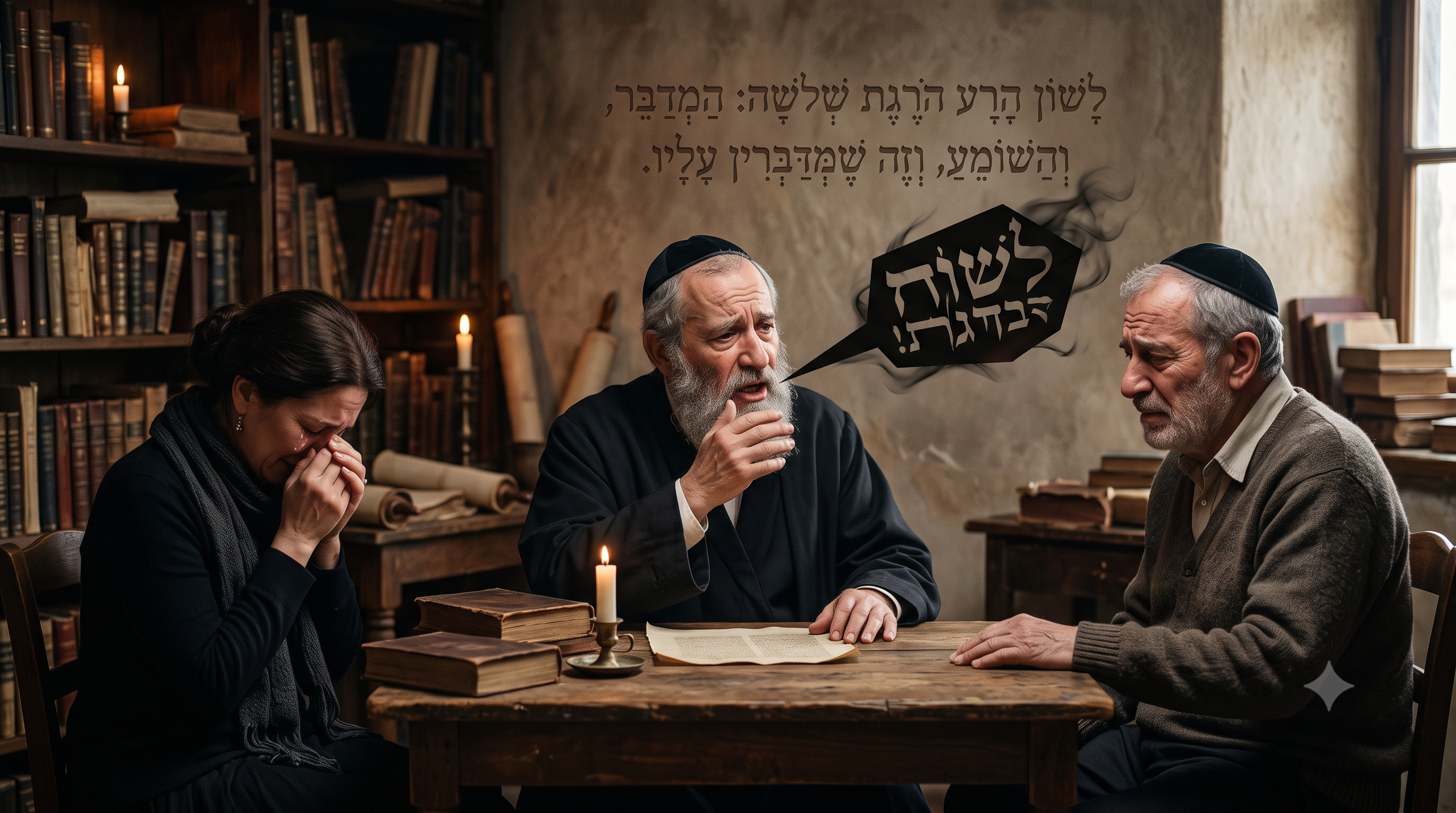 탈무드(Talmud) "혀는 세 사람을 죽인다."