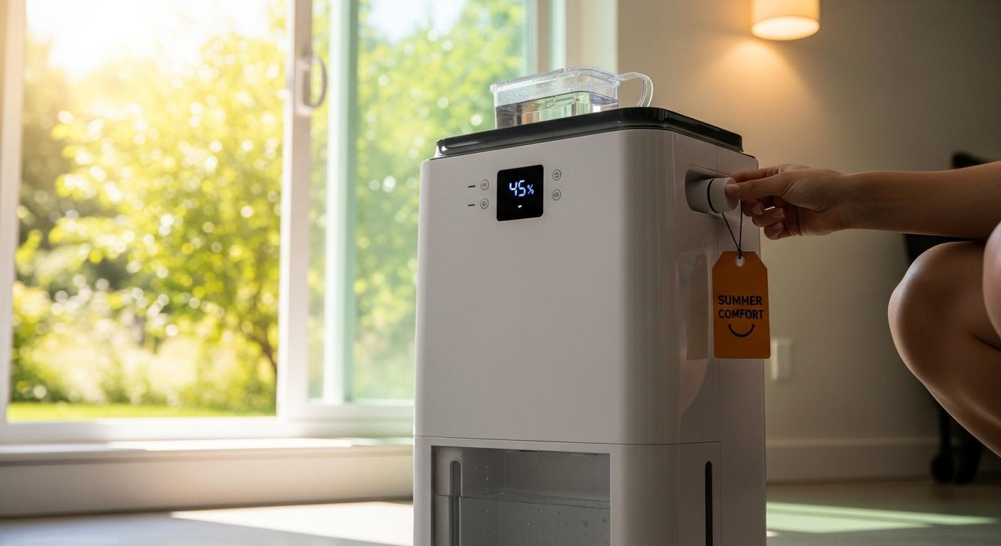 여름철 제습기 사용법