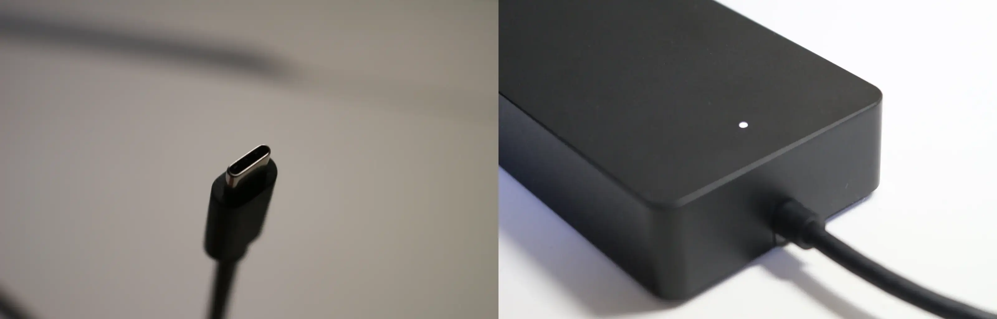 HP 유니버셜 USB-C 멀티포트 허브 수단자 및 LED