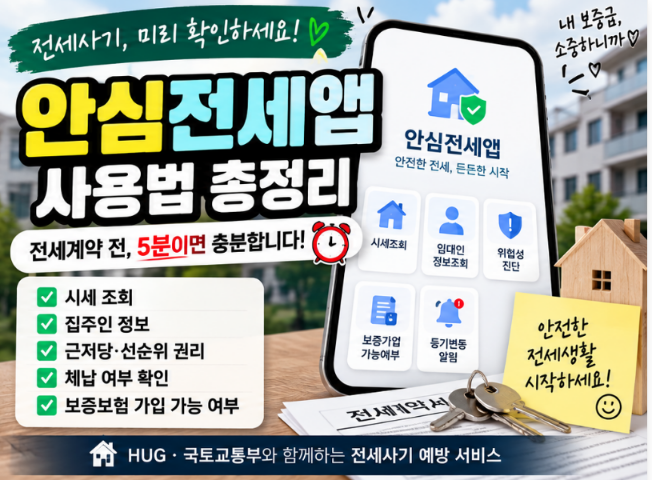 안심전세앱 안심전세포털