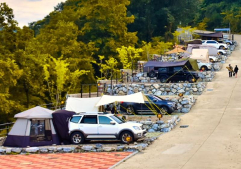 여름 계곡 캠핑장 추천-경북 문경 계곡 차박