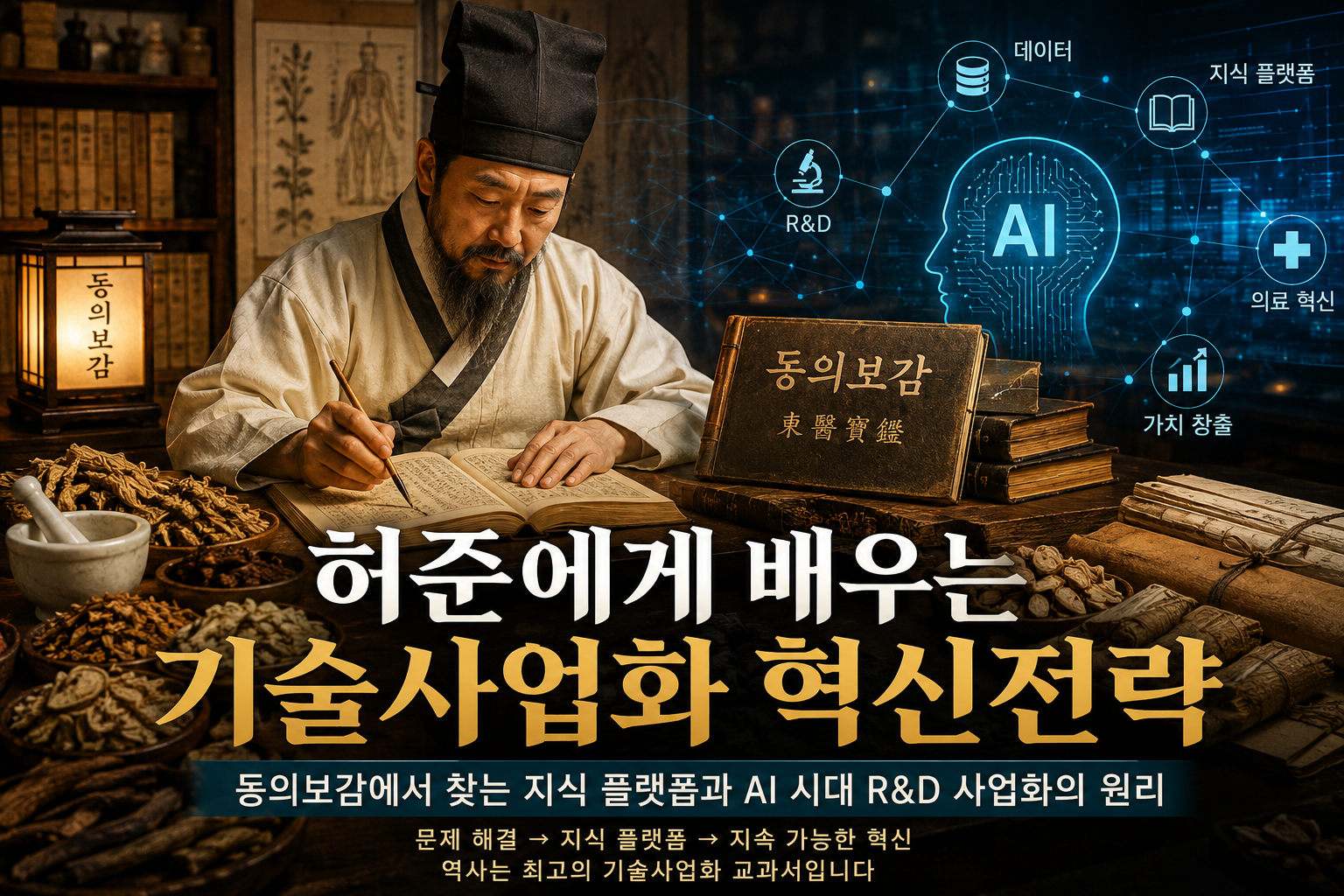 허준에게서 배우는 기술사업화 혁신전략