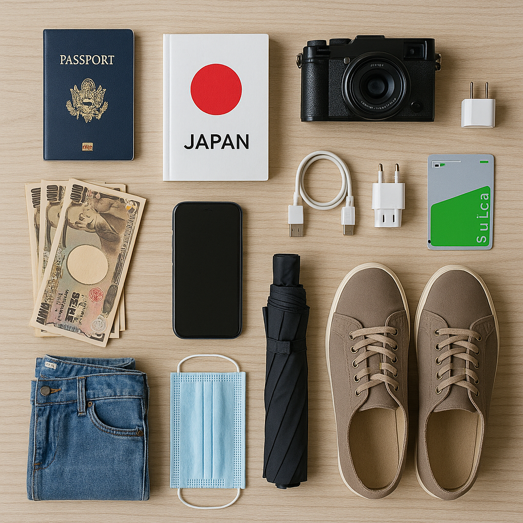 일본 여행 준비물