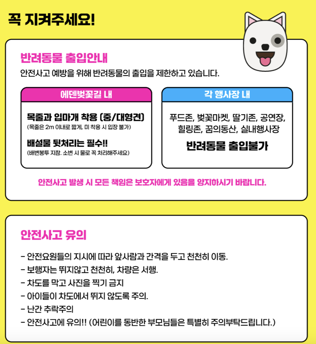 2025 에덴벚꽃길 벚꽃축제