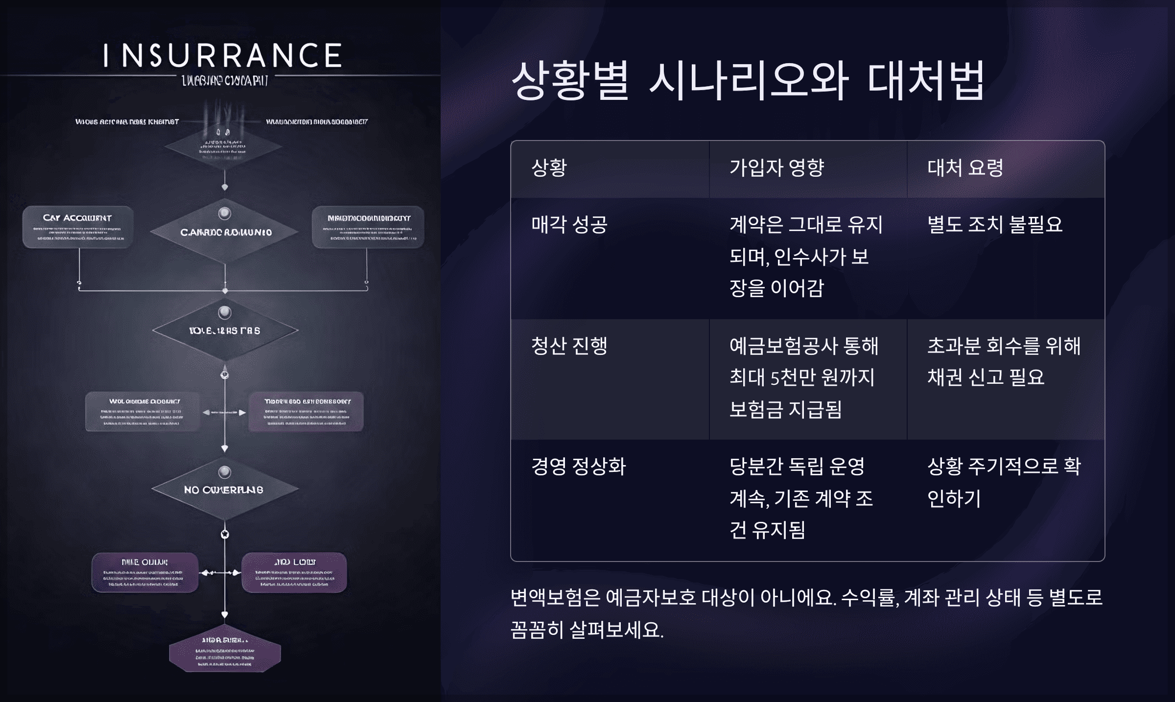 상황별 시나리오와 대처법