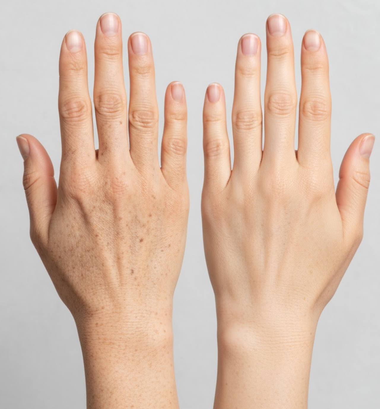 기미 잡티 색소침착 사진