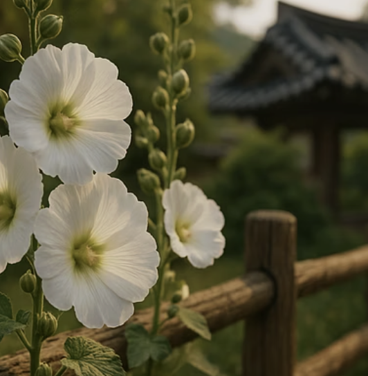 접시꽃