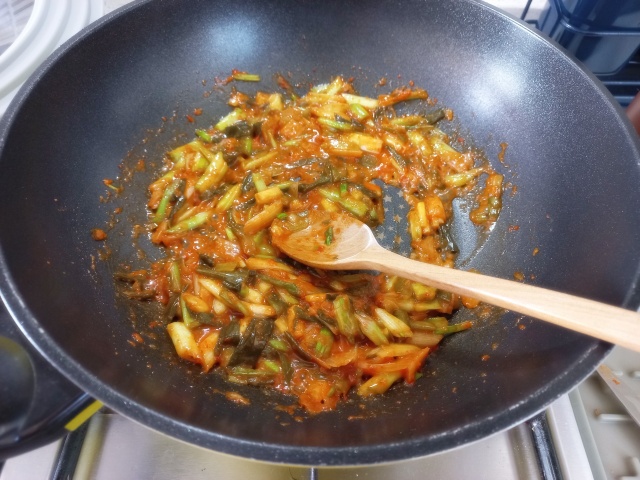 [파김치 요리] 파 머리로 볶음밥 만들기 (feat. 계란찜)