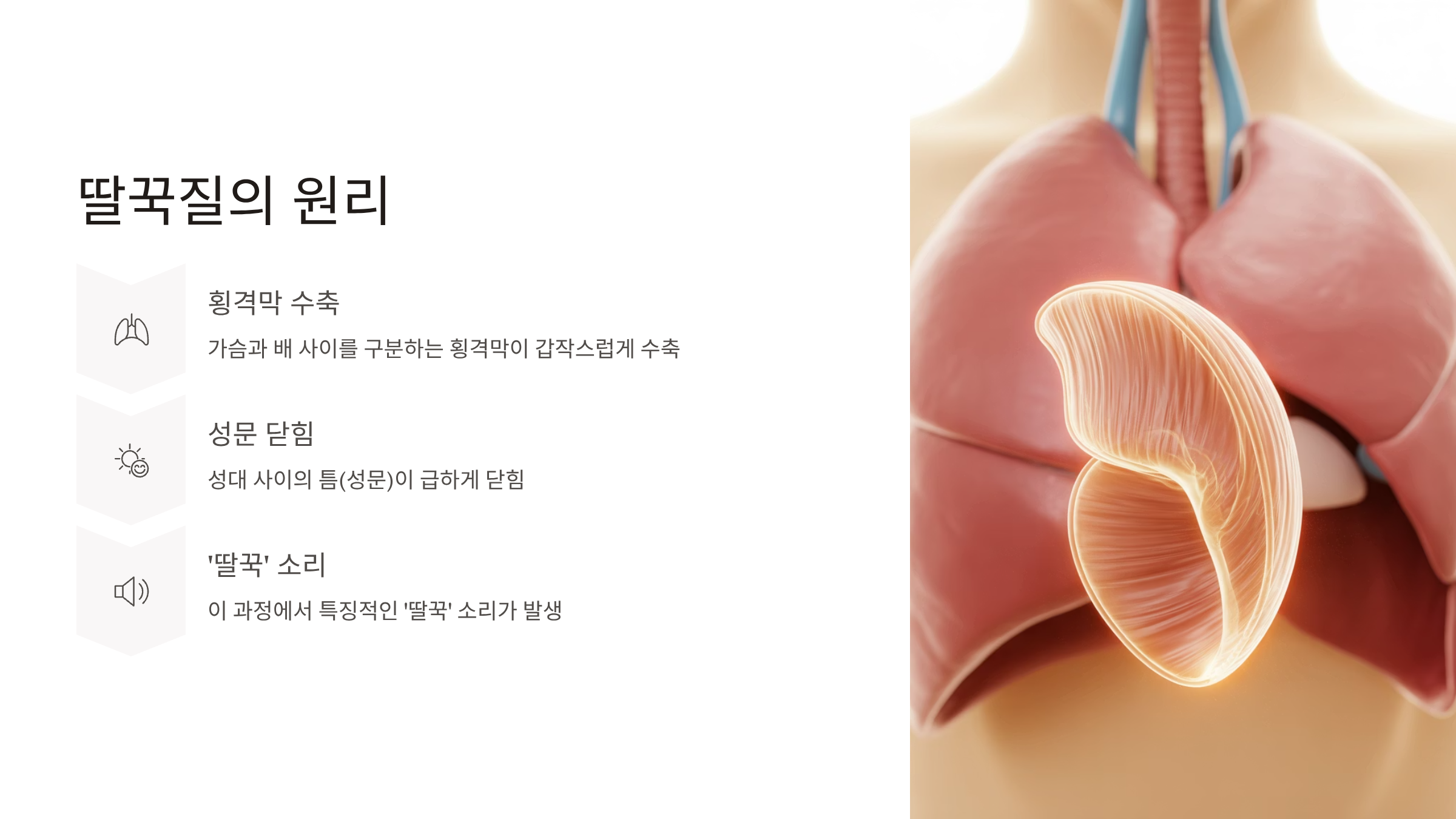 딸꾹질 멈추는 방법