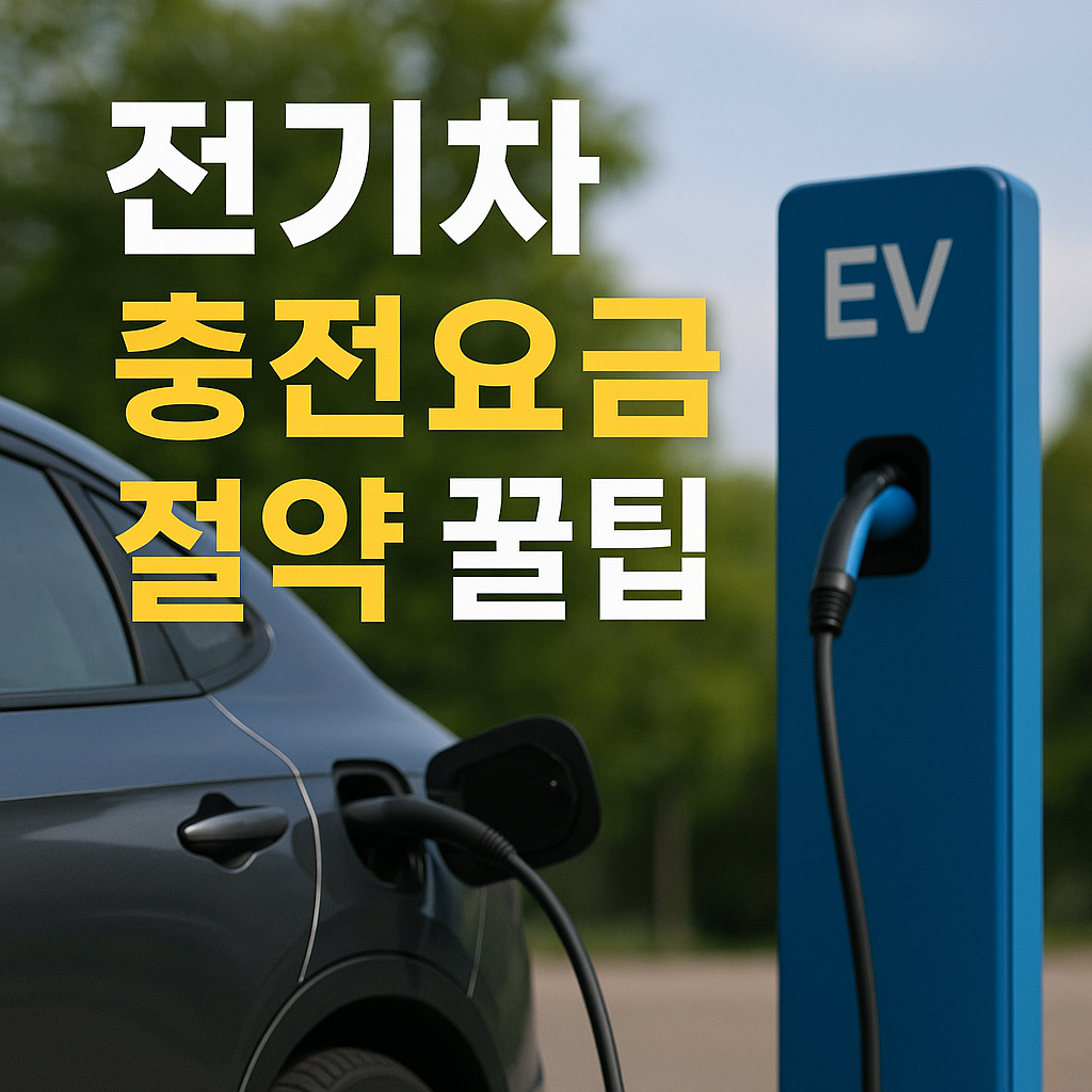 전기차 충전요금 절약 꿀팁 최신판, 모르면 손해!