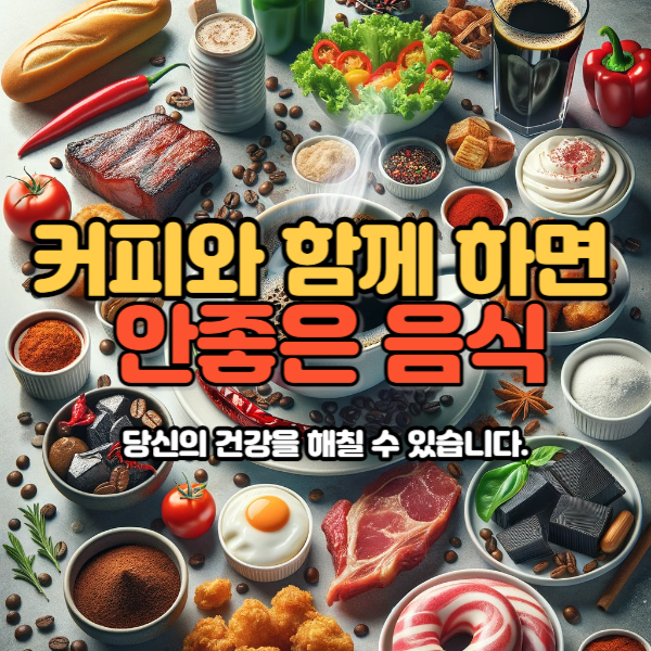 커피와함께하면 안좋은 음식 5가지