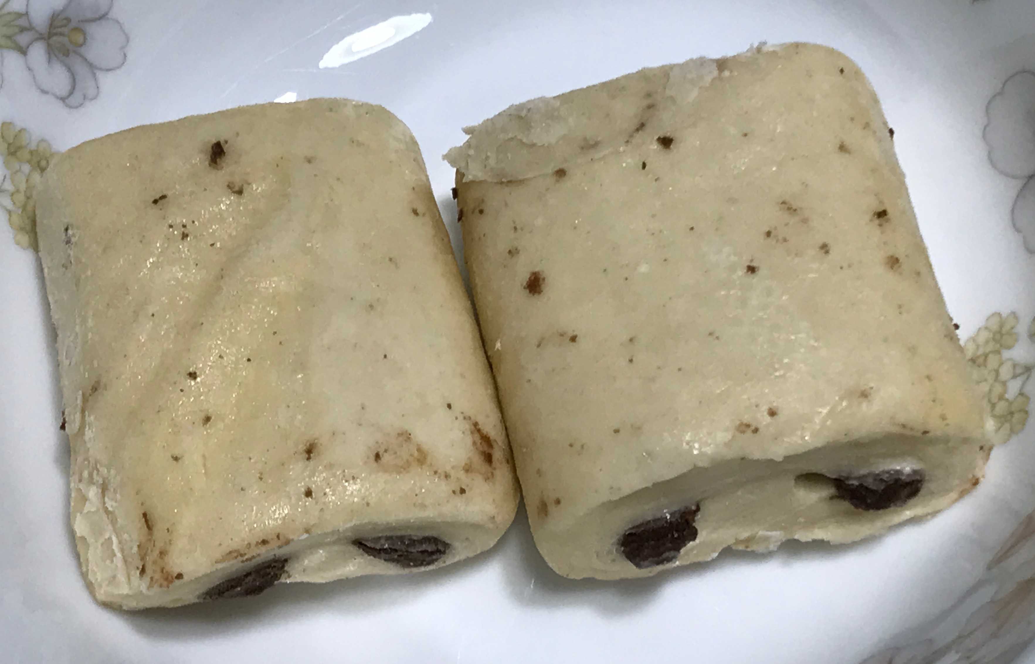 뺑오쇼콜라 냉동 상태의 모습