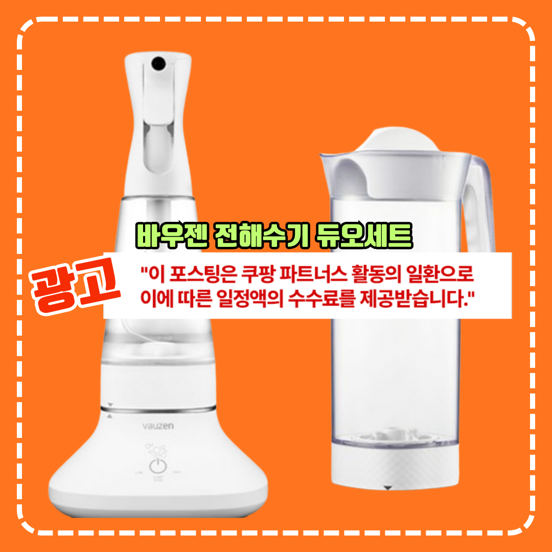 바우젠 전해수기 듀오세트
