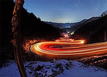 정선 문치재전망대