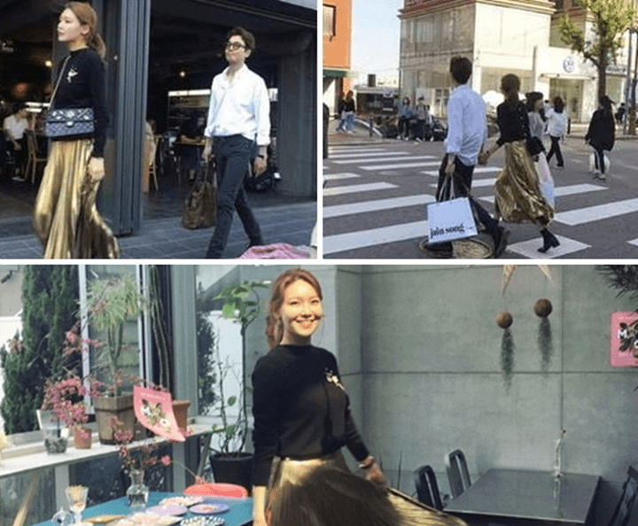 정경호와-수영이-데이트를-하고-있는-모습이-길거리에서-포착-되다