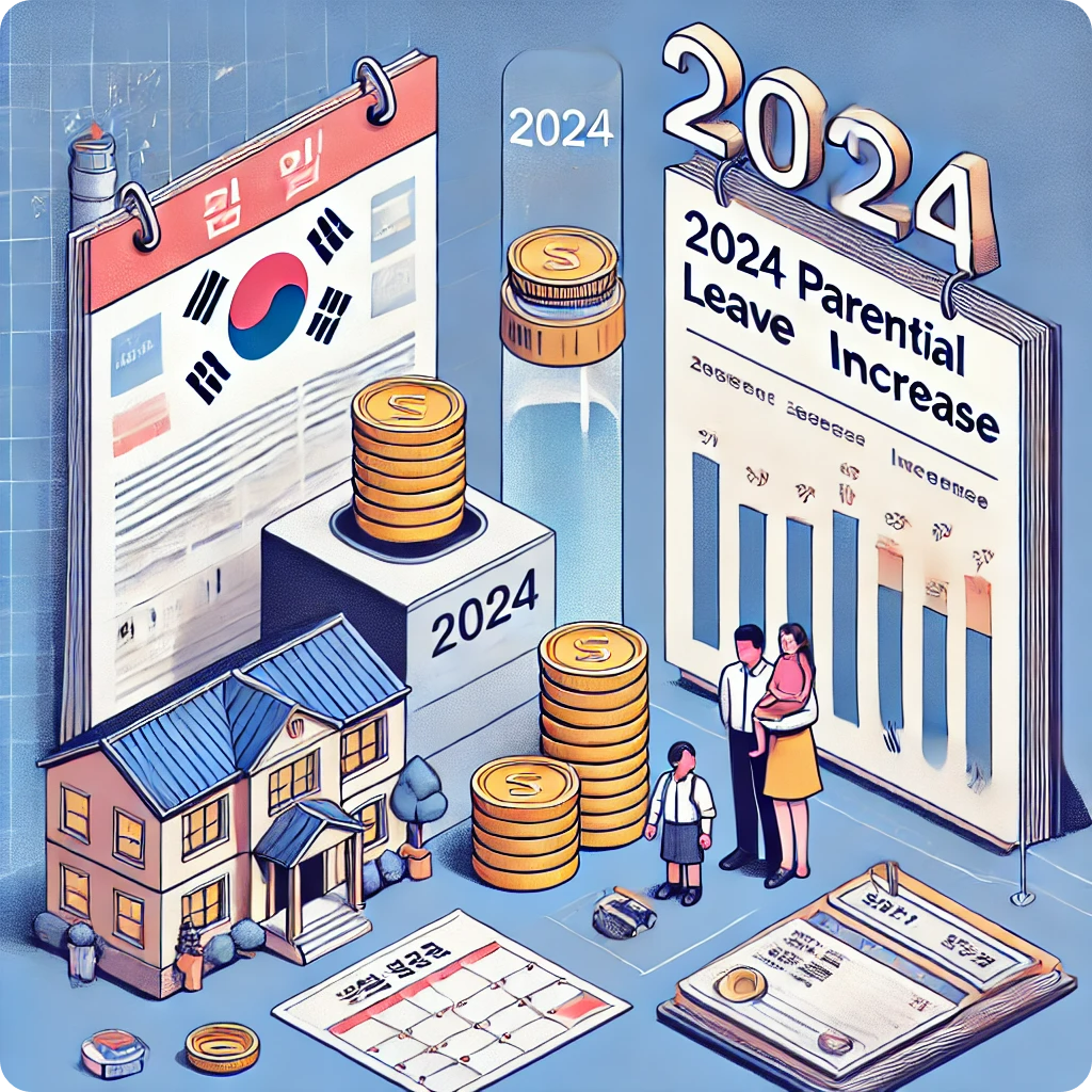 2024년 -육아휴직- 급여- 최대 250만원으로 -인상
