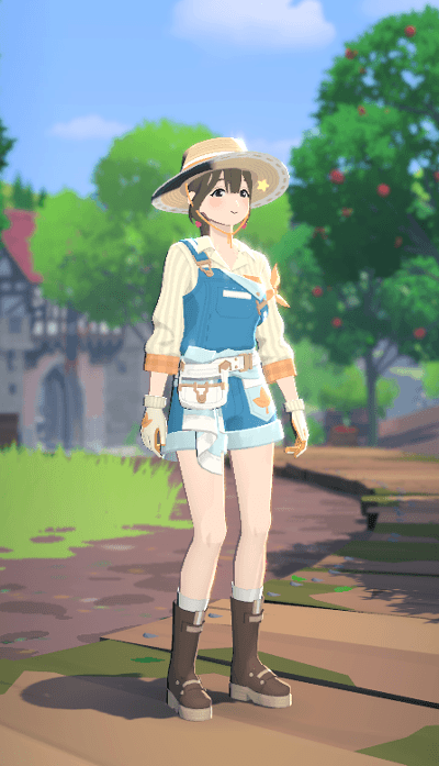기쁨의 리듬 여성 캐릭터 gif