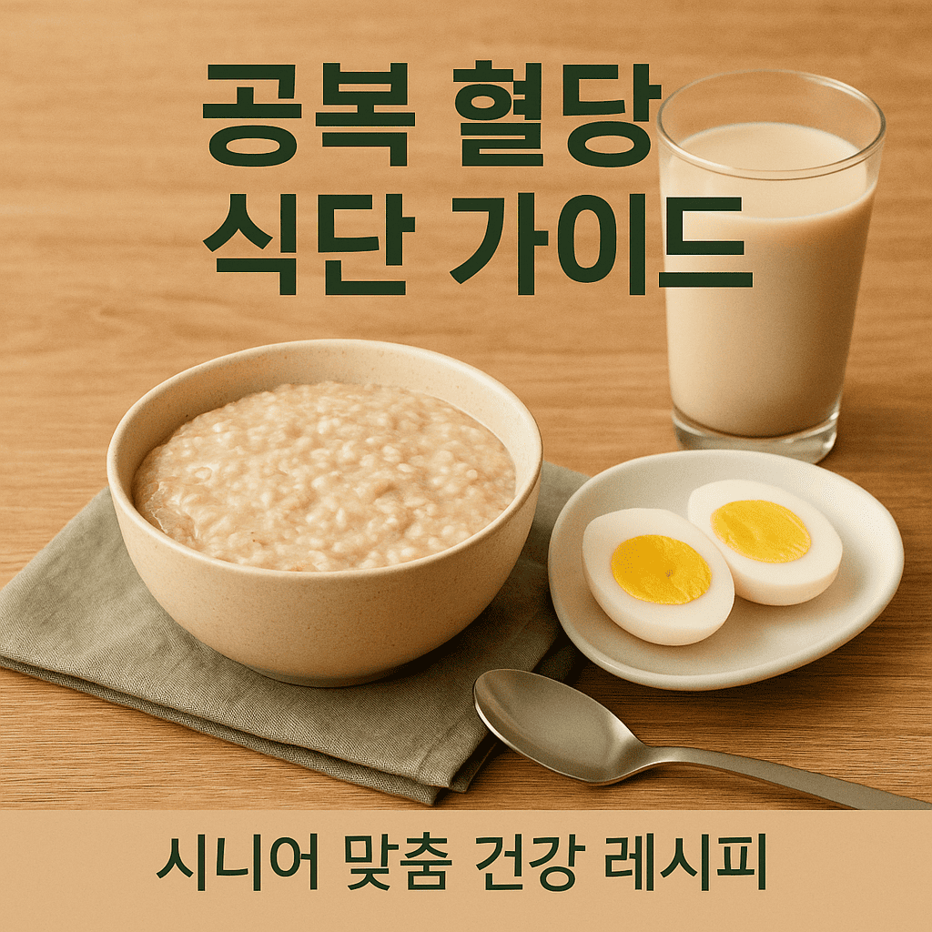 공복 혈당에 좋은 음식 추천