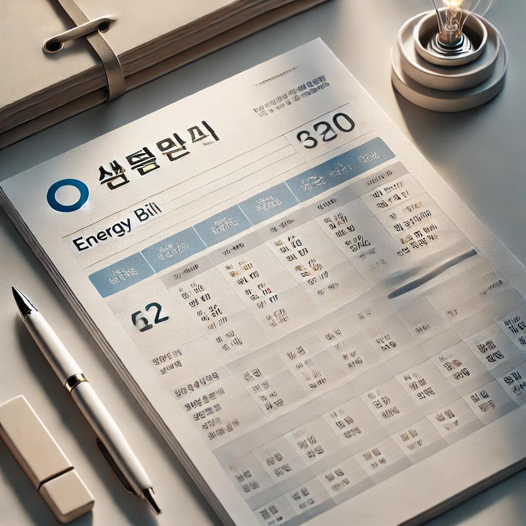 한국전력공사 전기요금청구서 신청