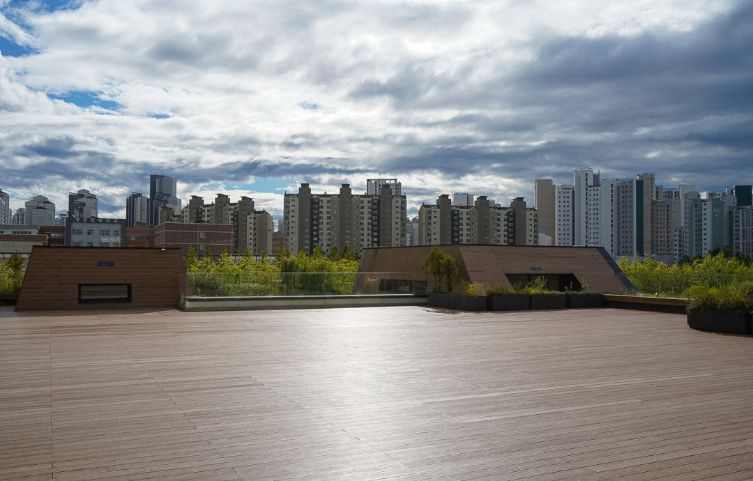 망포 글빛도서관 옥상정원