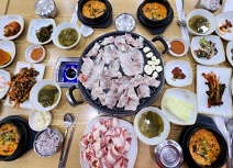 우렁쌈밥-대패정식