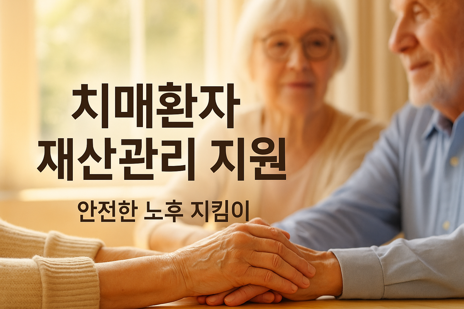 치매환자 재산관리 지원 시범사업 도입, 안전한 노후 지킴이-2026년 예산안
