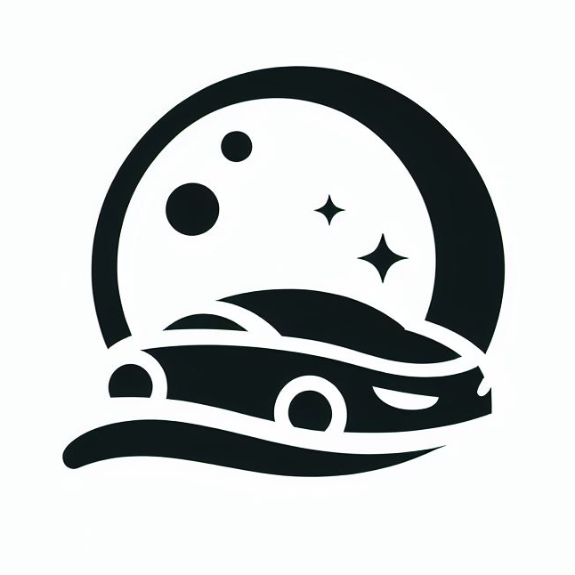 달리는 자동차 로고