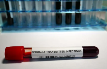 성병 라벨이 붙은 혈액병