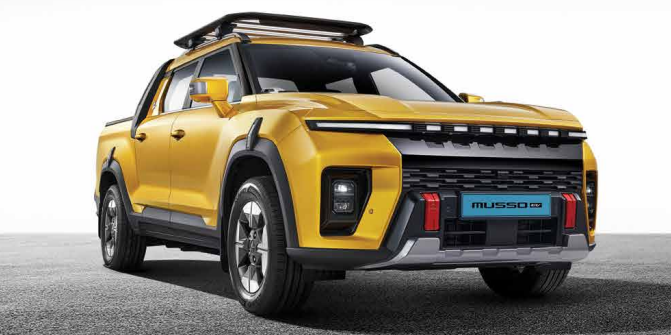 KGM 전기 픽업 트럭, 무쏘 EV